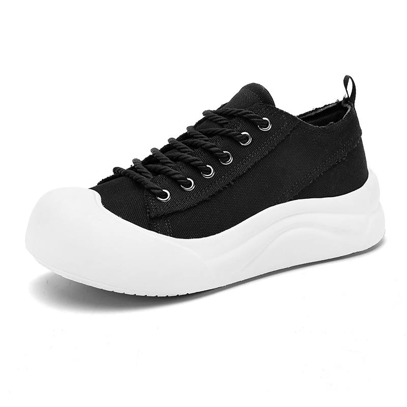 VAEL Canvas Slip Resistant Abrasion Resistant Slip Resistant Abrasion Resistant Low top Skateboard Shoes Unisex