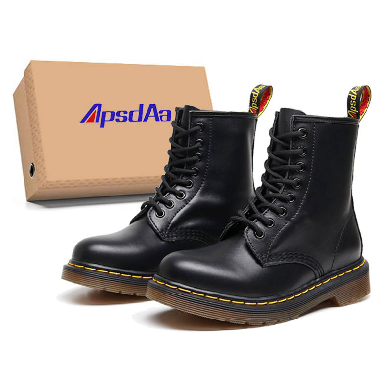 VFTS ApsdAa X VFTS Short Combat Boots Unisex Black