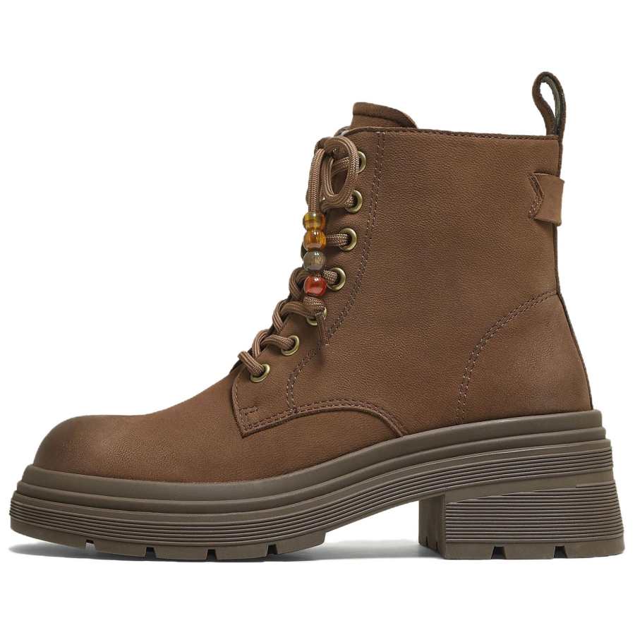 Tata Tata Short Combat Boots Medium Heel Women's