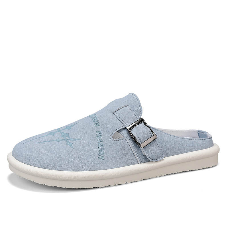SHOUBA Abrasion Resistant Abrasion Resistant Closed Toe Slippers Men's