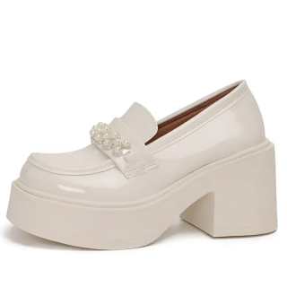 Aimilian Loafers Women's Beige Black