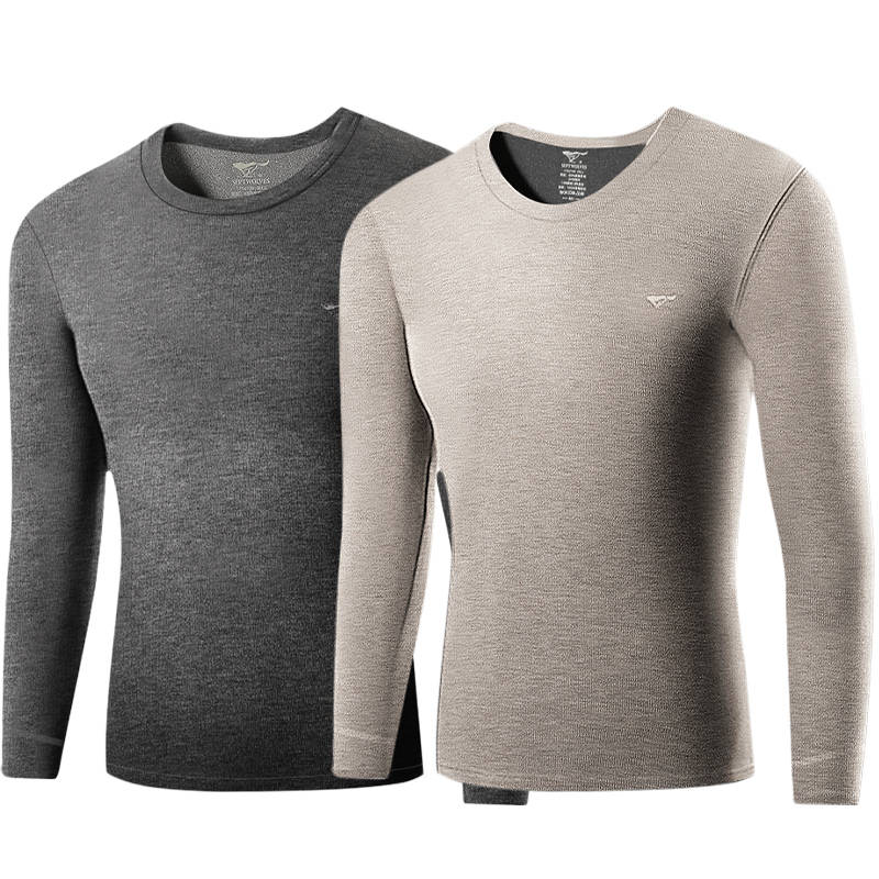 SEPTWOLVES SEPTWOLVES Thermal Top Men's 2 Pack+Shopping Bag