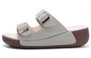 Reivantix Reivanti Slip Resistant Slide Slippers Women's Gray