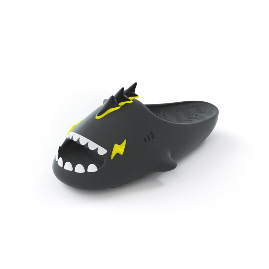HelloSlippers HelloSlippers Shark Sharkicks Lightning Dragon, Slide Slippers Unisex