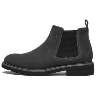 BATA Baja, Czech Craftsmanship Since 1920 Cow Split Leather Short Chelsea Boots Low Heel Men's