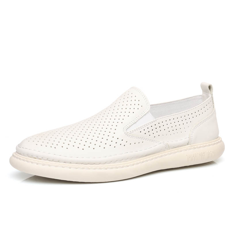 KACHILANG Men's Casual Shoes Men's Low Top White
