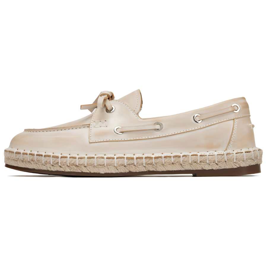 73Hours 73Hours Caramel Blended Loafers Women's Ecru