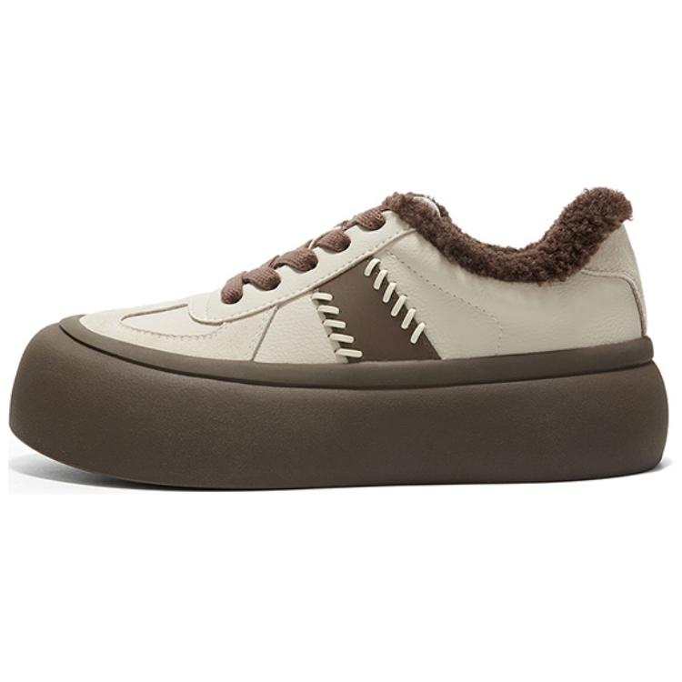 DAPHNE DAPHNE Cow Split Leather Low top Casual Shoes Women's