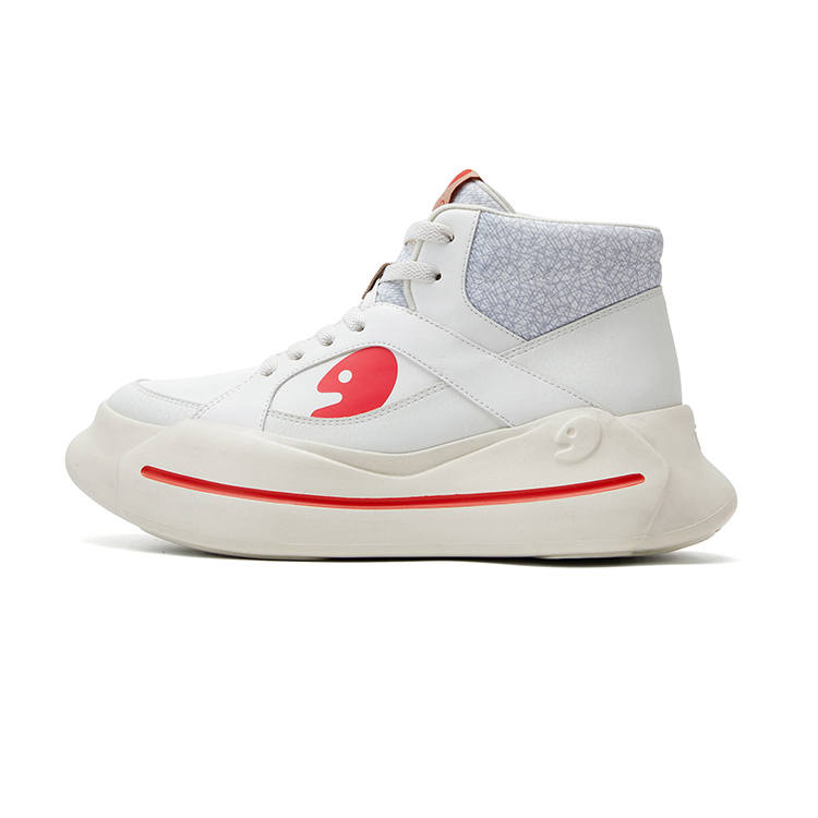 U.IN Painted Travel Shoes Sandoz 3 Microfiber Leather Lightweight High top Skateboard Shoes Men's