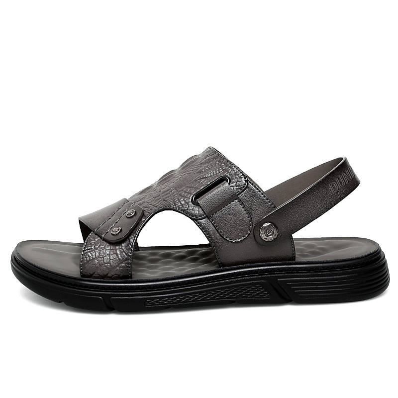 DUNNU DUNNU Beach Sandals Men's Black