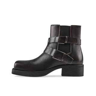 ASH Cow Leather Ankle Boots Women's