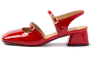 VMe Block Heel High Heels 4cm Women's