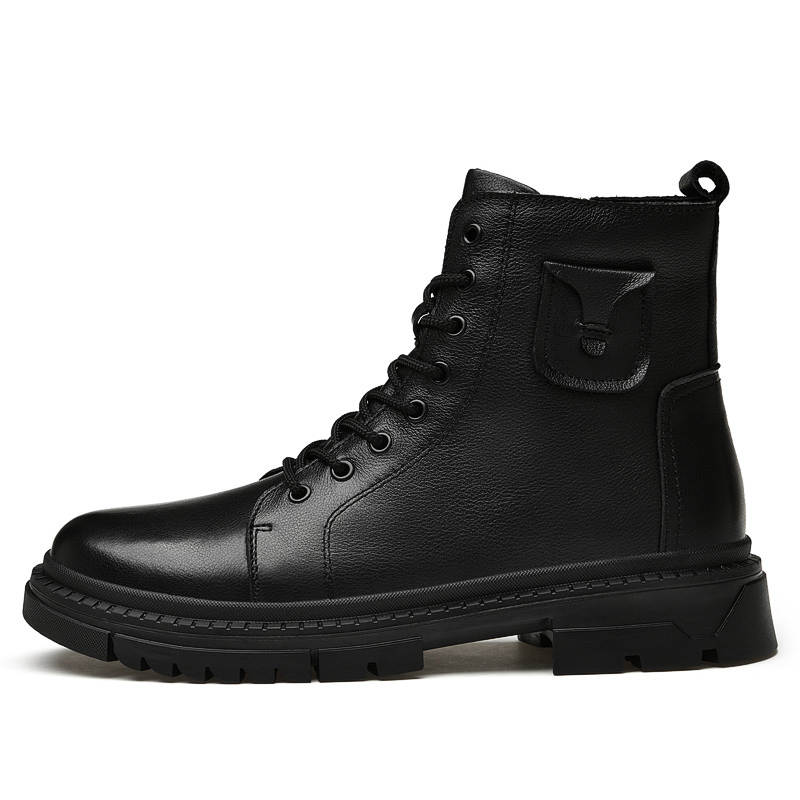 TOMAY TOMAY Combat Boots Unisex Black