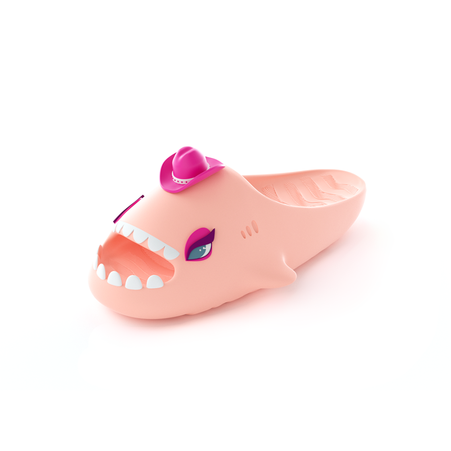 HelloSlippers HelloSlippers Shark Sharkicks Doll, Slide Slippers Unisex