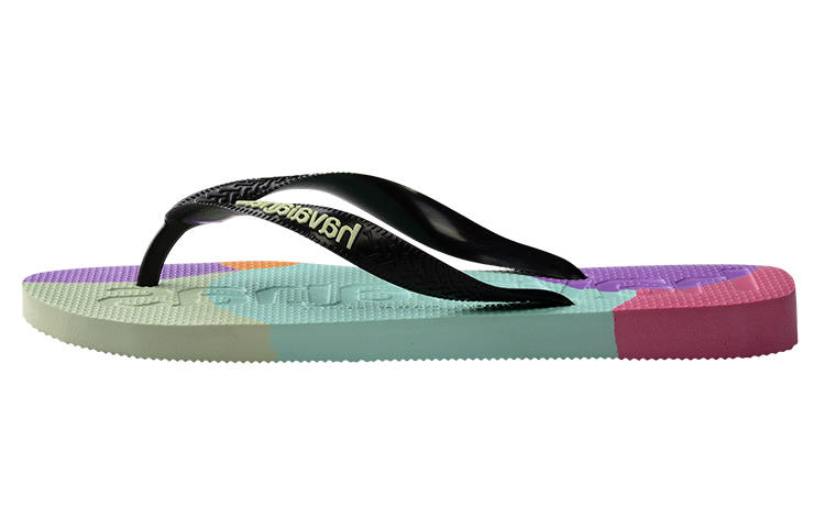Havaianas Havaianas Logomania Multicolor Slippers Unisex Multicolor Patterns