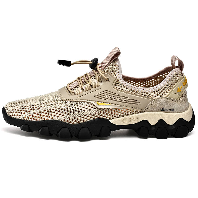 WENNAI Mesh Slip Resistant, Abrasion Resistant, Breathable Slip Resistant, Abrasion Resistant, Breathable Low top