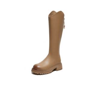 PARK DANCE Microfiber Leather Knee high Boots Women's