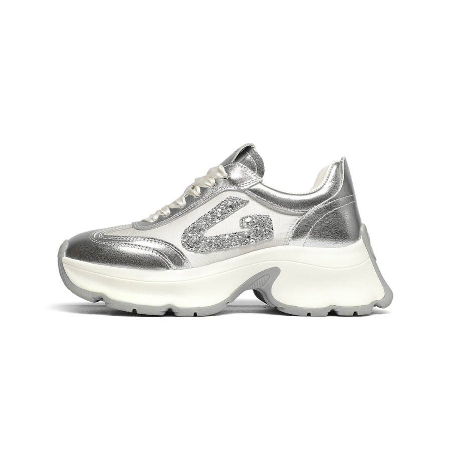 GOLDLION Casual Shoes Women's Silver