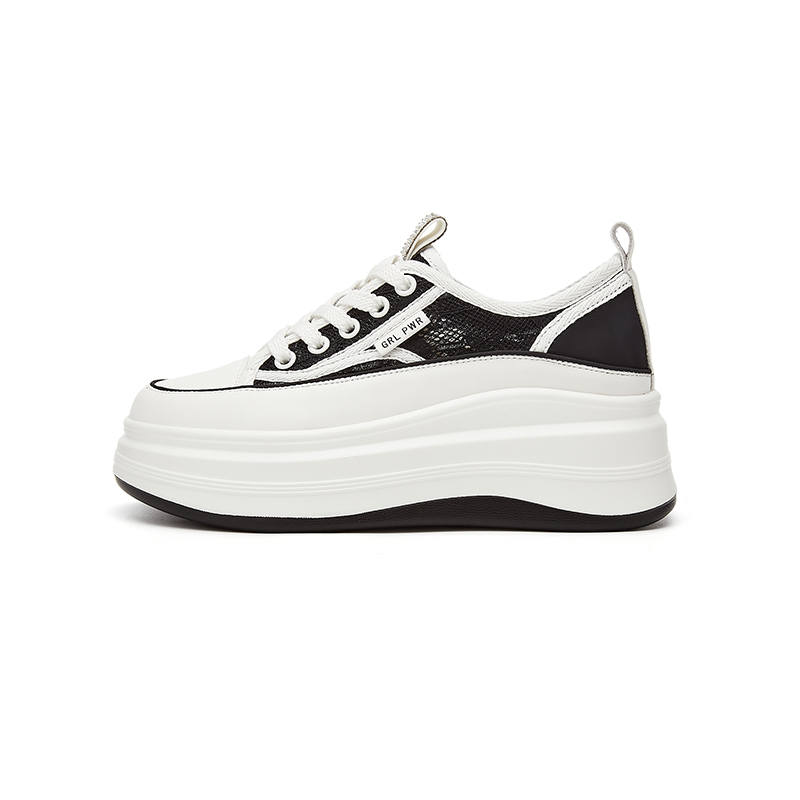 DAPHNE PU, Textile, Synthetic Leather Low top Skateboard Shoes Women's