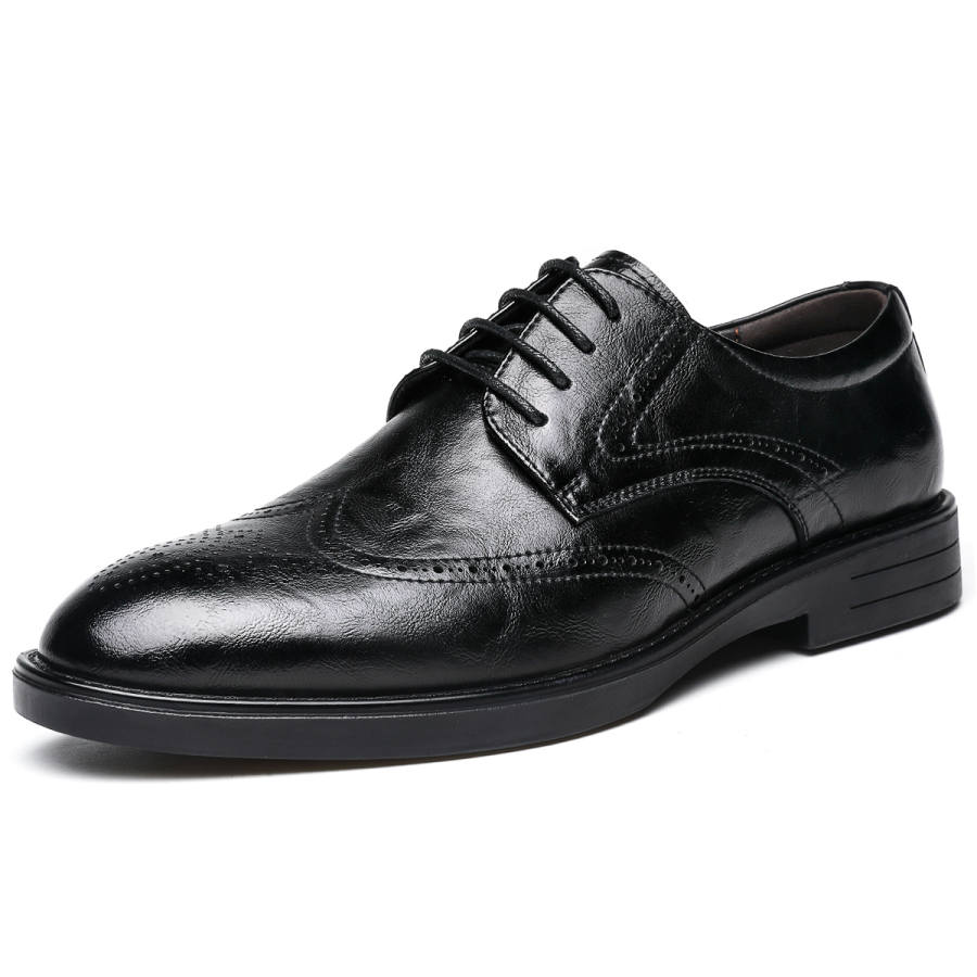 CHINT Dress Shoes Men's Low Top Black