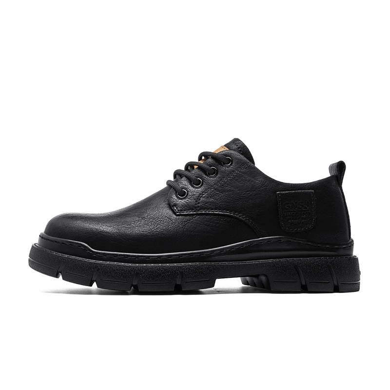 G.N.SHIJIA Casual Leather Shoes Men's Low Top