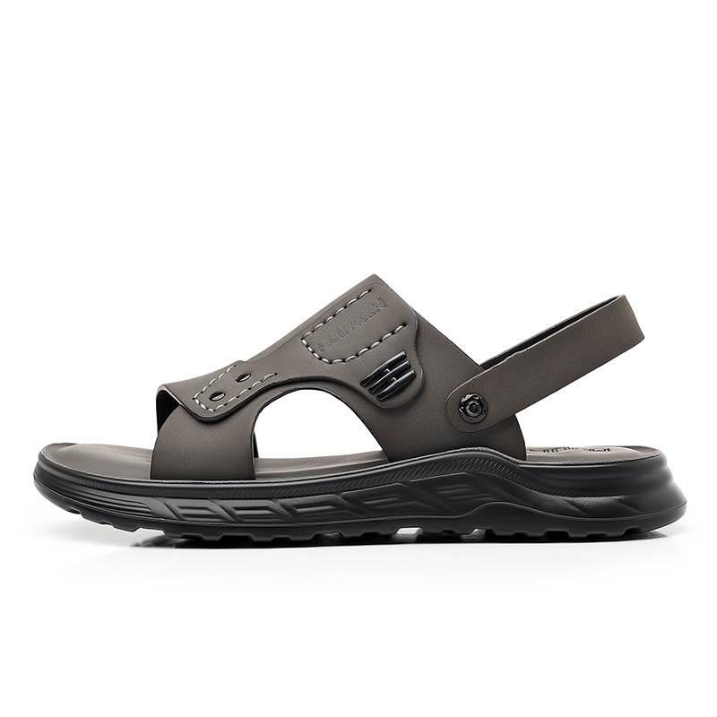 Mulinsen Beach Sandals Men's Black, Gray