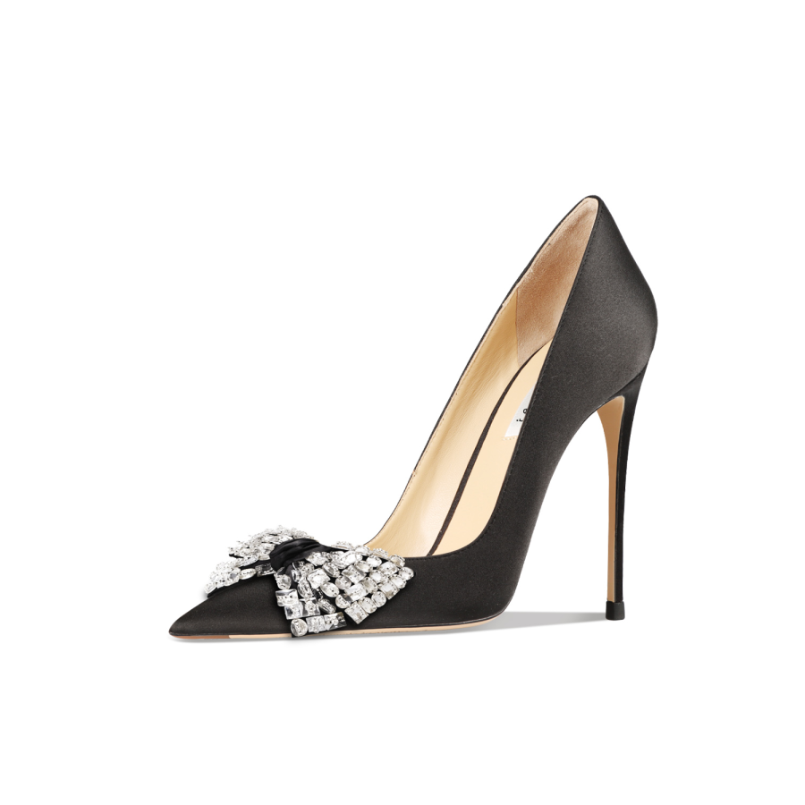 Suyymakk Slim Heel High Heels Women's Black