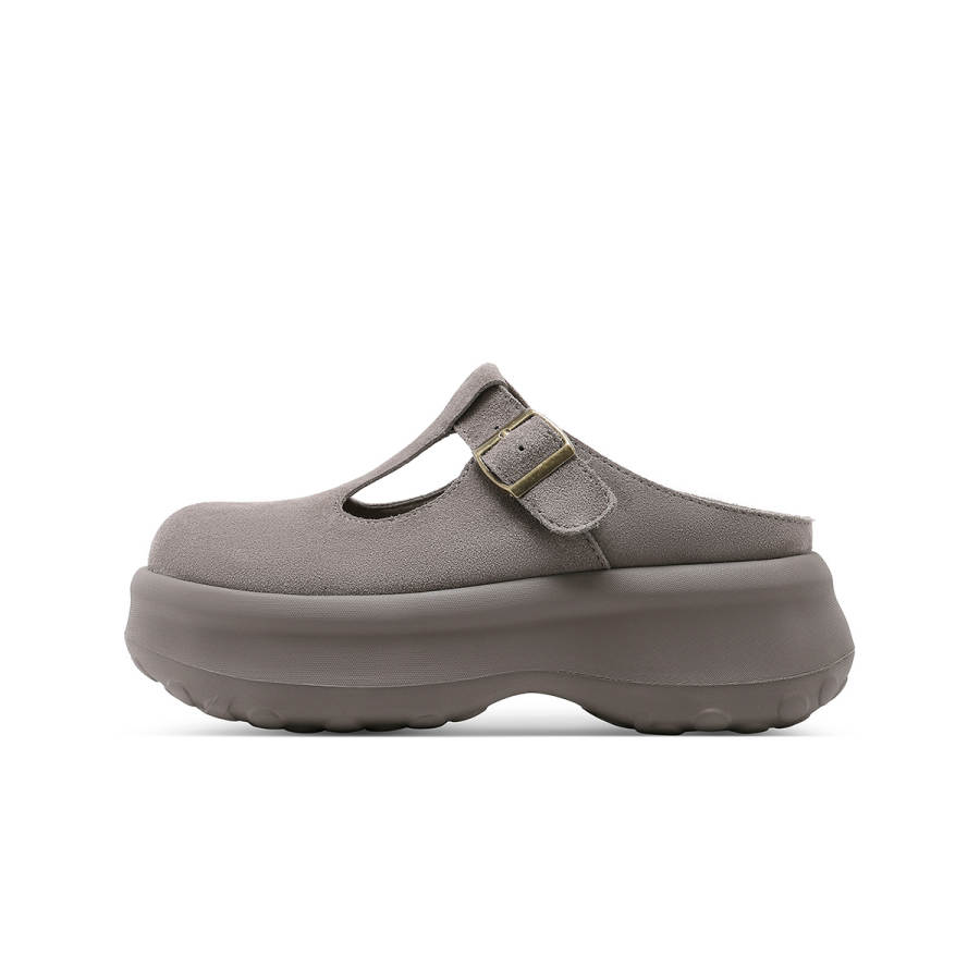 C°BANNER Abrasion Resistant Closed Toe Slippers Women's Gray