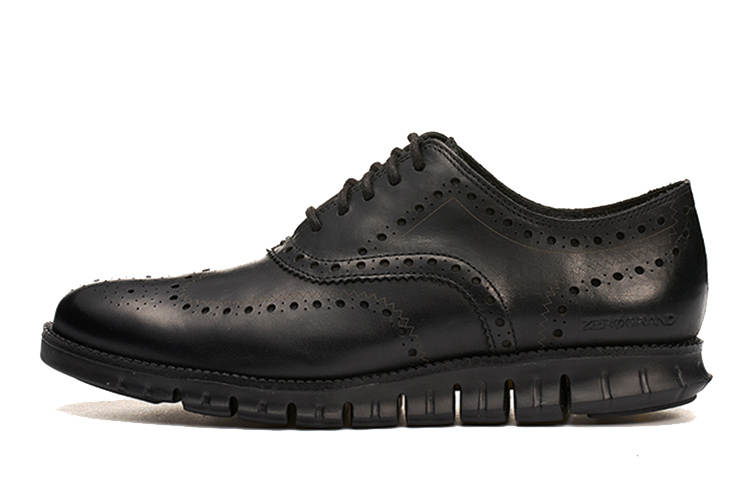 COLE HAAN Zerogrand Wing Ox Casual Leather Shoes Men's Black
