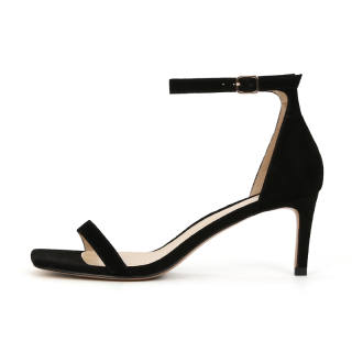 CHRISTINE SHEII Su Yinyin Leather One Strap Sandals Women's