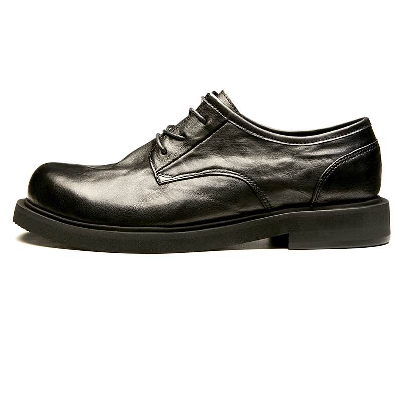 Brounvanm Top Grain Cow Leather Casual Shoes Men's