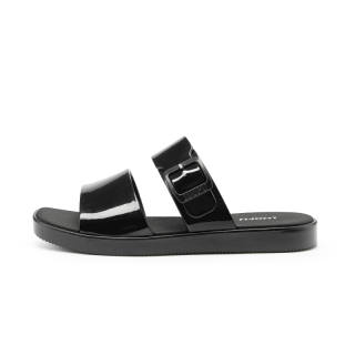 LUOFU Slide Slippers Women's Dark Khaki, Black, Cloud Frost, White Black Pepper