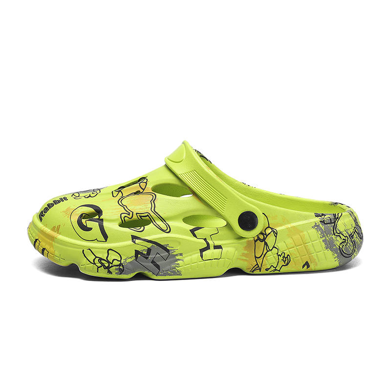 YINGLUNQISHI EVA Clogs Unisex Fruit Green