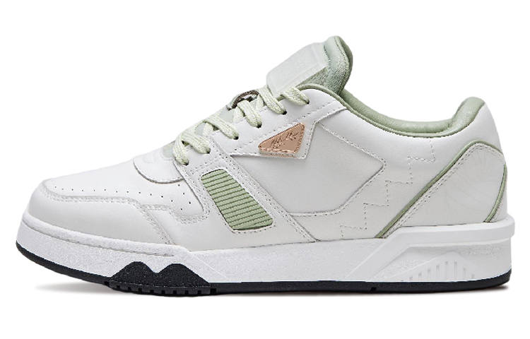 WO Skateboard Shoes Unisex Low Top Light Green/Light Blue/Light Gray