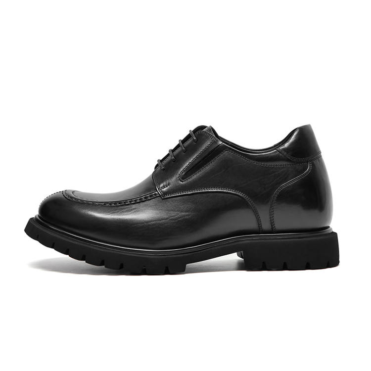He Jinchang Cow Leather Dress Shoes Men's Jazz Black