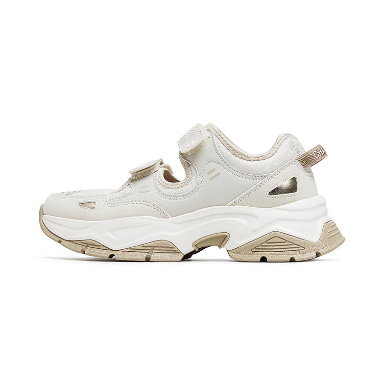Champion Synthetic Leather Low top Casual Shoes Women's Pumice Gray/Champagne Gold