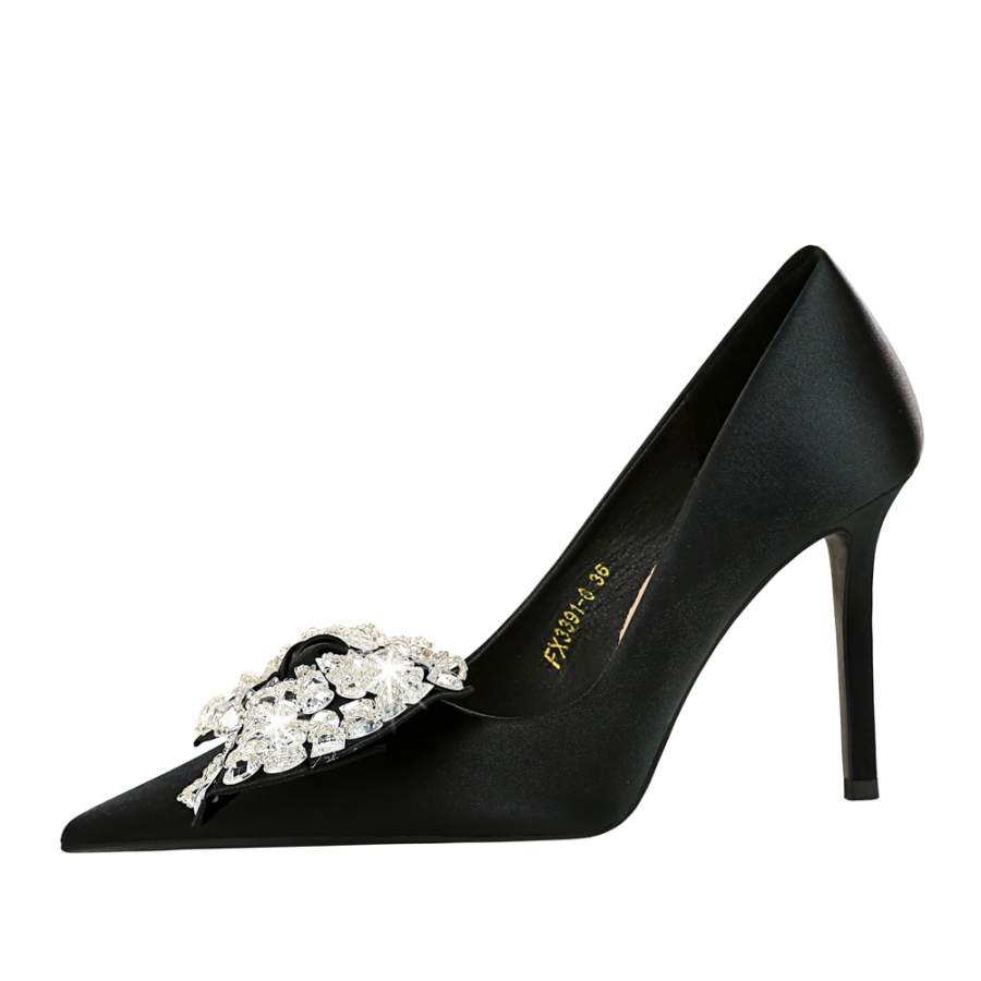 QITUMAUL Slim Heel High Heels Women's