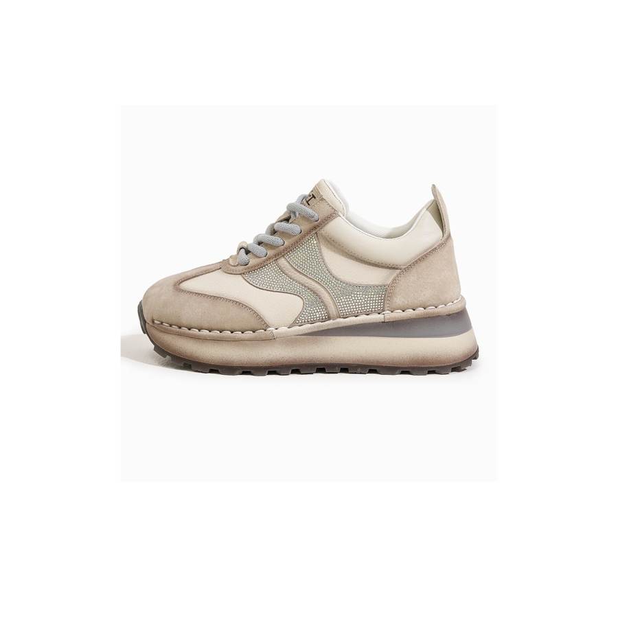 MILANLIANGE Slip Resistant Abrasion Resistant Low top Casual Shoes Women's