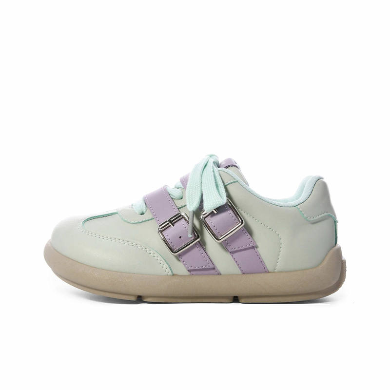 PIPI PURPLE Microfiber Leather Low top Skateboard Shoes Women's