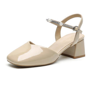 HUANAI High Heels Women's Apricot/Beige