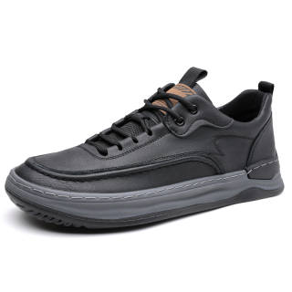Frank Mully Cow Split Leather Low top Skateboard Shoes Men's