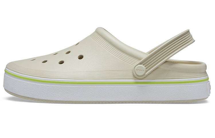 Crocs Crocs EVA Sports Sandals Unisex Bone White