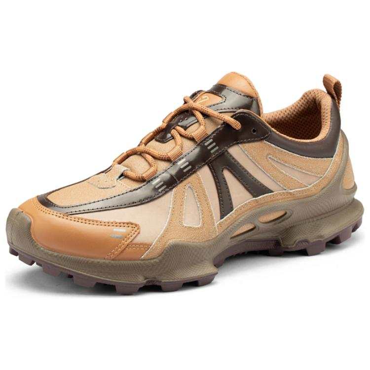 Ecco Natacha x Ecco BIOM C TRAIL Low top Hiking Shoes Men's Beige Brown