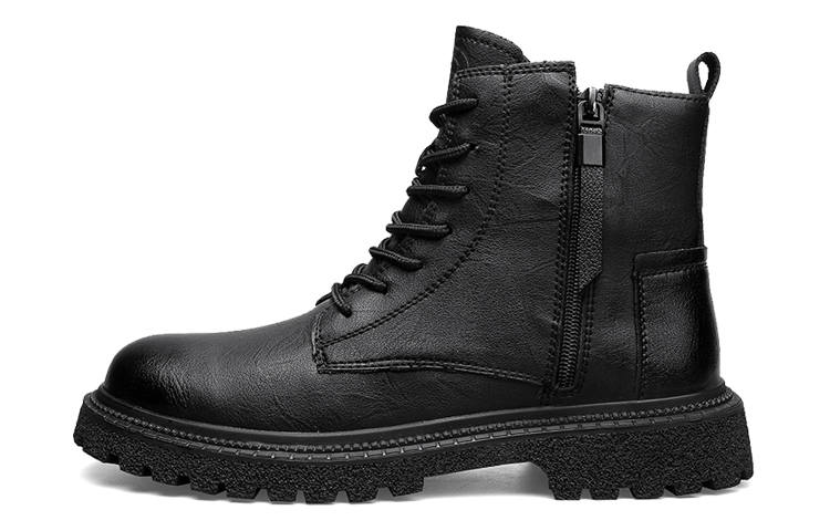 LEAVELAND LEAVELAND Combat Boots Men's Black