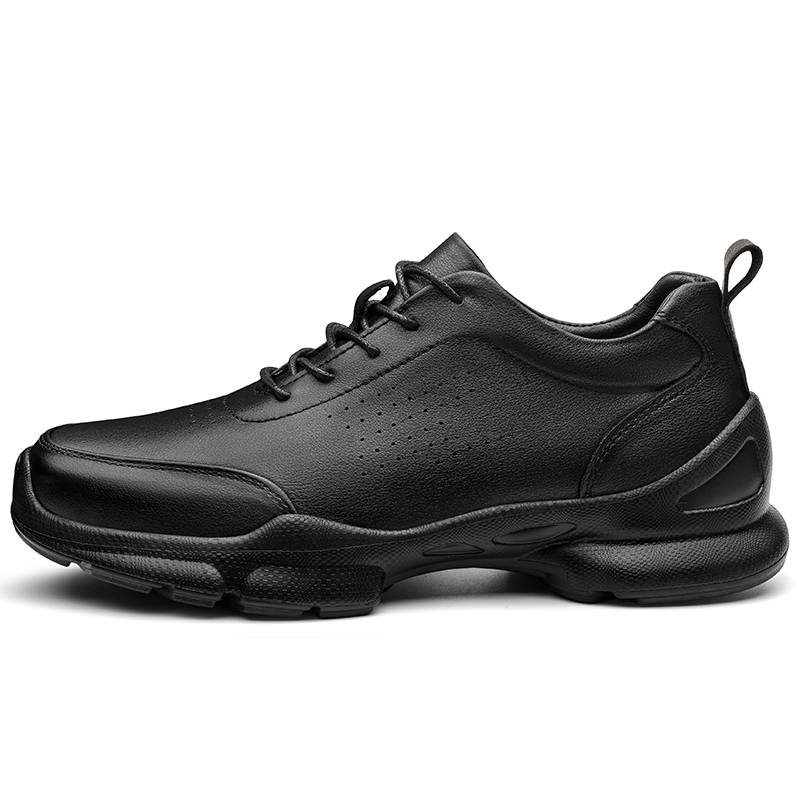 GONGNIULEITING Breathable Low top Casual Shoes Men's Black