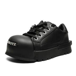 Kalinsd Microfiber Leather Height Increasing Height Increasing Low top Casual Shoes Unisex