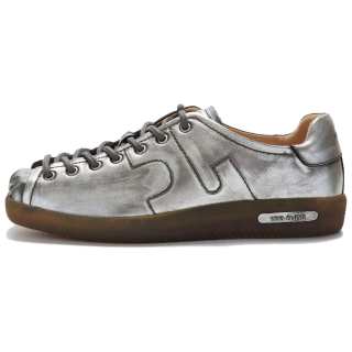 UNO FLATU Gravity Collection Top Grain Cow Leather Casual Shoes Women's Silver