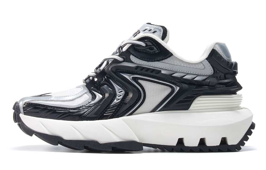 OGR Antelope Hailstorm Collection Low top Chunky Sneakers Unisex Black White