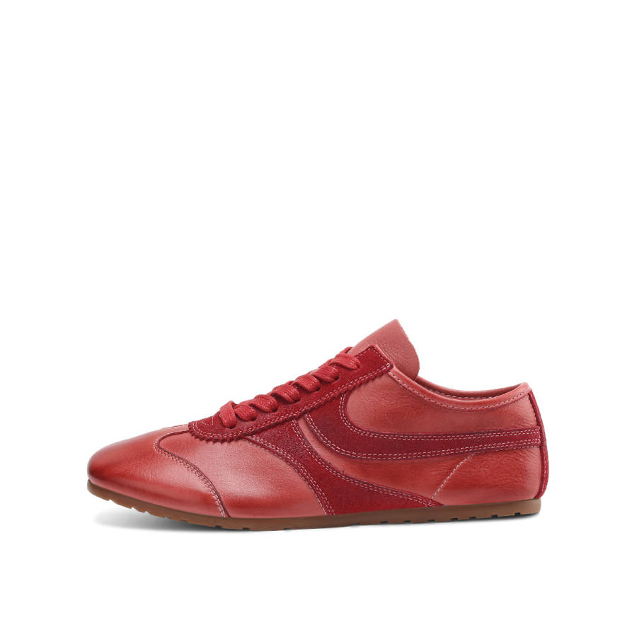 Rosa Bianca German Army Trainers Top Grain Cow Leather Lightweight Low top Casual Shoes Women's