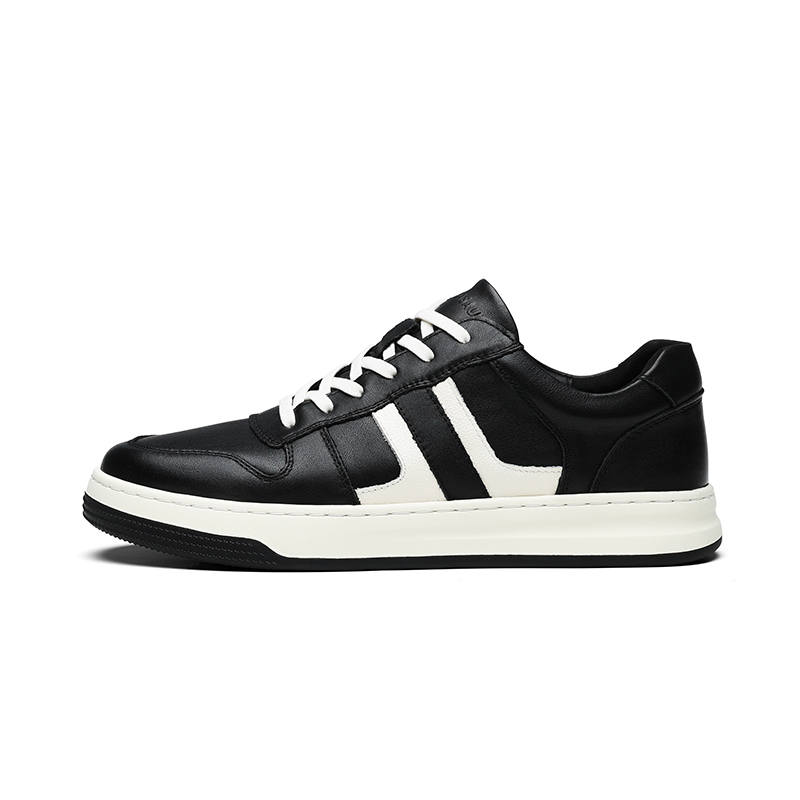 PARDASAUL Cow Leather Low top Skateboard Shoes Men's